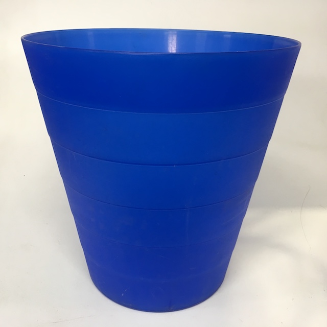 BIN, Blue Plastic